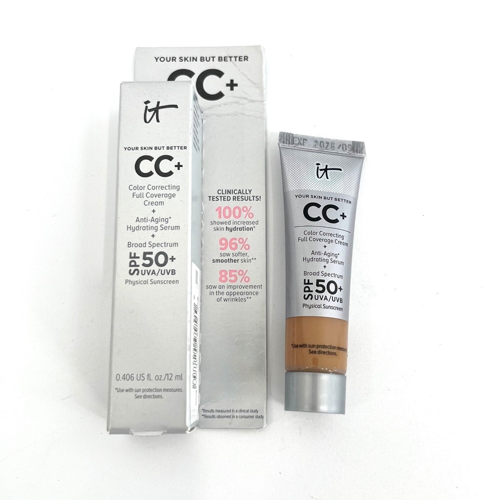 IT Cosmetics CC Cream Foundation Color Tan Rich
